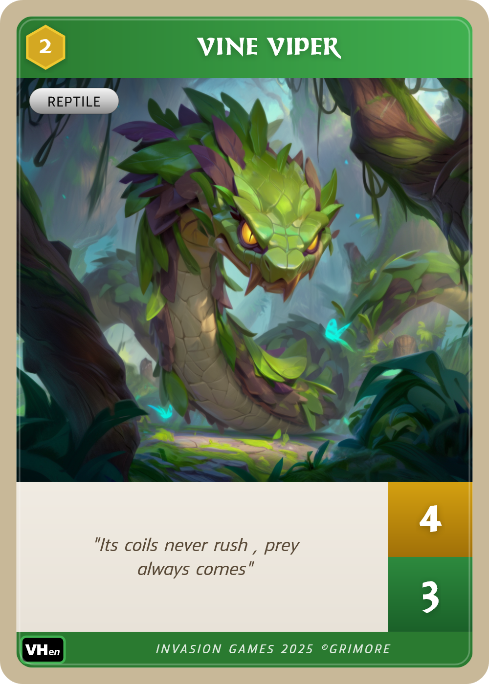 vine-viper card